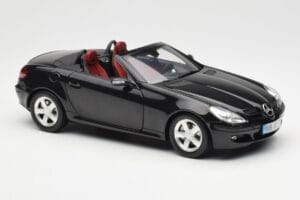 Mercedes SLK R171 Obsidian Juodas Metallic Minichamps 1:18 B66962319 Metalas - nuotrauka 7 iš 9