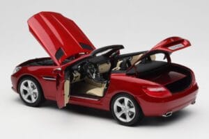 Mercedes SLK R172 Designo Zircon Raudonas Minichamps 1:18 B66960513 Metalas - nuotrauka 5 iš 8