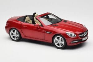 Mercedes SLK R172 Designo Zircon Raudonas Minichamps 1:18 B66960513 Metalas - nuotrauka 6 iš 8
