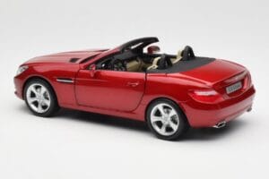Mercedes SLK R172 Designo Zircon Raudonas Minichamps 1:18 B66960513 Metalas - nuotrauka 7 iš 8