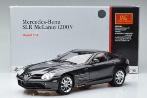 Mercedes SLR McLaren Juodas CMC 1:18 M-045F Metalas - nuotrauka 10 iš 10