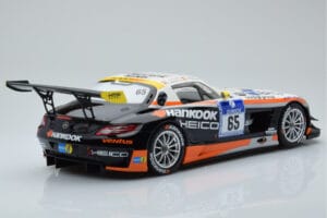 Mercedes SLS AMG GT3 Hankook Team Heico #65 T. Heyer / B. Schneider / M. Arnold / G. Margaritis 24 Hours of Nurburgring 2012  - nuotrauka 2 iš 6