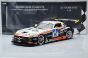 Mercedes SLS AMG GT3 Hankook Team Heico #65 T. Heyer / B. Schneider / M. Arnold / G. Margaritis 24 Hours of Nurburgring 2012  - nuotrauka 6 iš 6