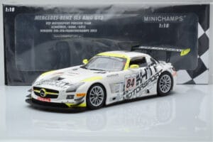 Mercedes SLS AMG GT3 HTP Motorsport Persson #84 B. Schneider / M. Buhk / M. Gotz Winners 24 Hours of Spa-Francorchamps 2013 M - nuotrauka 6 iš 6