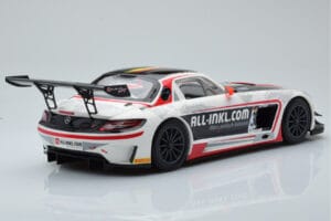 Mercedes SLS AMG GT3 Munnich Motorsport #38 M. Basseng / M. Winkelhock Champions FIA GT1 World Championship 2012 Minichamps 1 - nuotrauka 2 iš 6