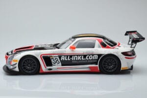 Mercedes SLS AMG GT3 Munnich Motorsport #38 M. Basseng / M. Winkelhock Champions FIA GT1 World Championship 2012 Minichamps 1 - nuotrauka 3 iš 6