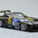 Mercedes SLS AMG GT3 Rowe Racing #125 Zehe / Bullitt / Renger / Hartung ADAC 24 Hours of Nurburgring 2013 Minichamps 1:18 - image 4 of 6