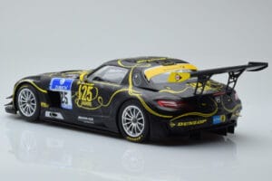 Mercedes SLS AMG GT3 Rowe Racing #125 Zehe / Bullitt / Renger / Hartung ADAC 24 Hours of Nurburgring 2013 Minichamps 1:18 151 - nuotrauka 5 iš 6