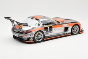 Mercedes SLS AMG GT3 #1 Team Abu Dhabi By Black Falcon K. Al Qubaisi / Edwards / M. Bleekemolen / B. Schneider Winners 24 Hou - nuotrauka 2 iš 6