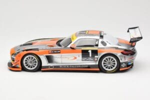 Mercedes SLS AMG GT3 #1 Team Abu Dhabi By Black Falcon K. Al Qubaisi / Edwards / M. Bleekemolen / B. Schneider Winners 24 Hou - nuotrauka 3 iš 6