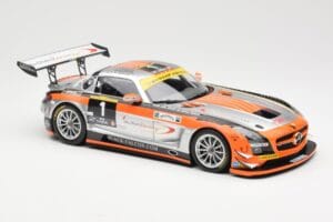 Mercedes SLS AMG GT3 #1 Team Abu Dhabi By Black Falcon K. Al Qubaisi / Edwards / M. Bleekemolen / B. Schneider Winners 24 Hou - nuotrauka 4 iš 6