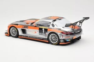 Mercedes SLS AMG GT3 #1 Team Abu Dhabi By Black Falcon K. Al Qubaisi / Edwards / M. Bleekemolen / B. Schneider Winners 24 Hou - nuotrauka 5 iš 6