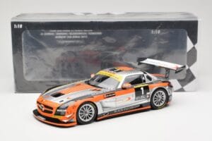 Mercedes SLS AMG GT3 #1 Team Abu Dhabi By Black Falcon K. Al Qubaisi / Edwards / M. Bleekemolen / B. Schneider Winners 24 Hou - nuotrauka 6 iš 6