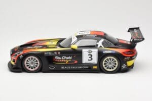 Mercedes SLS AMG GT3 #3 Team Abu Dhabi By Black Falcon K. Al Qubaisi / M. Bleekemolen / B. Schneider Winners Gulf 12 Hours Ab - nuotrauka 3 iš 6