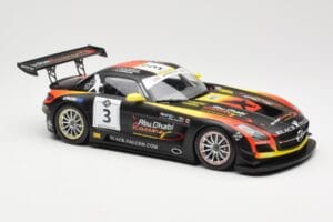 Mercedes SLS AMG GT3 #3 Team Abu Dhabi By Black Falcon K. Al Qubaisi / M. Bleekemolen / B. Schneider Winners Gulf 12 Hours Ab - nuotrauka 4 iš 6