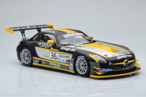 Mercedes SLS AMG GT3 Team Erebus Motorsport #36 B. Schneider / A. Jager / C. Roloff Winners Bathurst 12 Hours 2013 Minichamps - nuotrauka 4 iš 6