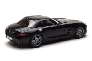 Mercedes SLS AMG Obsidian Juodas Metalinis Minichamps 1:18 B66960042 Metalas - nuotrauka 3 iš 7