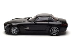 Mercedes SLS AMG Obsidian Juodas Metalinis Minichamps 1:18 B66960042 Metalas - nuotrauka 4 iš 7