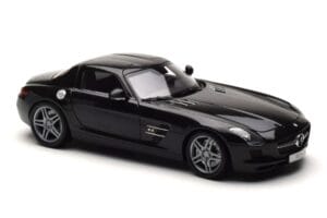 Mercedes SLS AMG Obsidian Juodas Metalinis Minichamps 1:18 B66960042 Metalas - nuotrauka 5 iš 7