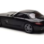Mercedes SLS AMG Obsidian Juodas Metalinis Minichamps 1:18 - image 6 of 7