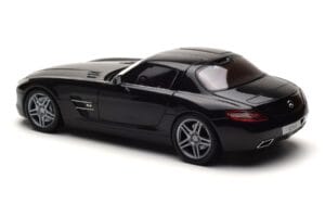 Mercedes SLS AMG Obsidian Juodas Metalinis Minichamps 1:18 B66960042 Metalas - nuotrauka 6 iš 7