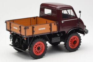 Mercedes Unimog 401 With Westfalia Cabin Schuco 1:18 450014300 Metalas - nuotrauka 3 iš 8