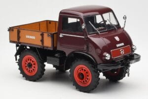 Mercedes Unimog 401 With Westfalia Cabin Schuco 1:18 450014300 Metalas - nuotrauka 6 iš 8