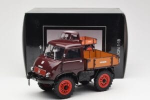 Mercedes Unimog 401 With Westfalia Cabin Schuco 1:18 450014300 Metalas - nuotrauka 8 iš 8