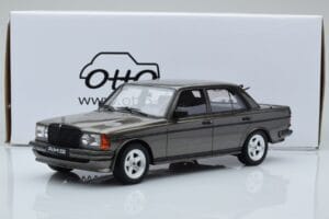 Mercedes W123 AMG 280 Pilkas Otto 1:18 OT750 Derva - nuotrauka 6 iš 6