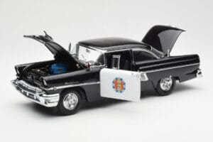 Mercury Montclair Hardtop Policijos Automobilis Sun Star 1:18 5146 Metalas - nuotrauka 2 iš 7