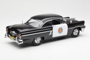 Mercury Montclair Hardtop Policijos Automobilis Sun Star 1:18 5146 Metalas - nuotrauka 3 iš 7