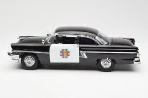 Mercury Montclair Hardtop Policijos Automobilis Sun Star 1:18 5146 Metalas - nuotrauka 4 iš 7