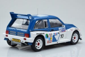 MG Metro 6R4 #10 M. Wilson / N. Harris RAC Rally 1986 IXO 1:18 18RMC068A Metalas - nuotrauka 2 iš 6
