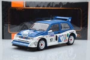 MG Metro 6R4 #10 M. Wilson / N. Harris RAC Rally 1986 IXO 1:18 18RMC068A Metalas - nuotrauka 6 iš 6