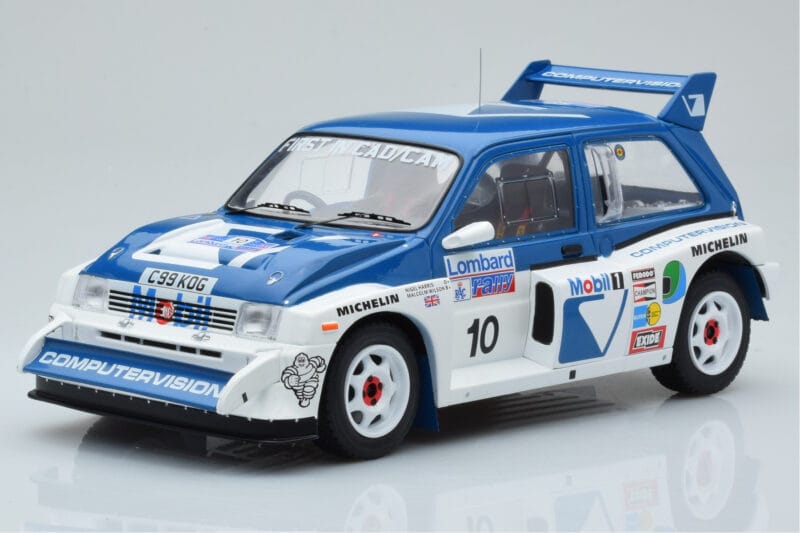 MG Metro 6R4 #10 M. Wilson / N. Harris RAC Rally 1986 IXO 1:18