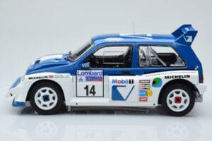 MG Metro 6R4 #14 D. Llewellin / P. Short RAC Rally 1986 IXO 1:18 18RMC068C Metalas - nuotrauka 3 iš 6