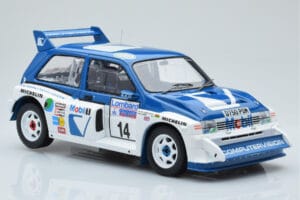 MG Metro 6R4 #14 D. Llewellin / P. Short RAC Rally 1986 IXO 1:18 18RMC068C Metalas - nuotrauka 4 iš 6