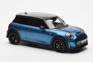 Mini Cooper S F56 Island Mėlynas Otto 1:18 OT982 Derva - nuotrauka 4 iš 6