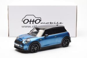 Mini Cooper S F56 Island Mėlynas Otto 1:18 OT982 Derva - nuotrauka 6 iš 6