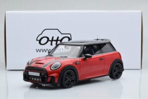 Mini Cooper S JCW F56 Raudonas Otto 1:18 OT984 Derva - nuotrauka 6 iš 6