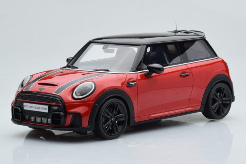 Mini Cooper S JCW F56 Raudonas Otto 1:18