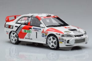 Mitsubishi Lancer Evo 4 T. Makinen / S. Harjanne Rally Catalunya 1997 Otto 1:18 OT409 Derva - nuotrauka 4 iš 6