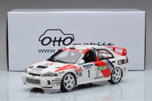 Mitsubishi Lancer Evo 4 T. Makinen / S. Harjanne Rally Catalunya 1997 Otto 1:18 OT409 Derva - nuotrauka 6 iš 6