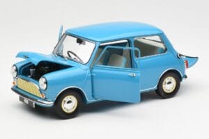 Morris Mini Minor Mėlynas Kyosho 1:18 08964BL Metalas - nuotrauka 2 iš 8