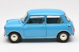 Morris Mini Minor Mėlynas Kyosho 1:18 08964BL Metalas - nuotrauka 4 iš 8