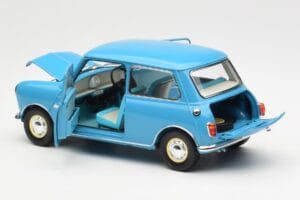 Morris Mini Minor Mėlynas Kyosho 1:18 08964BL Metalas - nuotrauka 5 iš 8