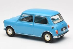 Morris Mini Minor Mėlynas Kyosho 1:18 08964BL Metalas - nuotrauka 7 iš 8
