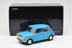 Morris Mini Minor Mėlynas Kyosho 1:18 08964BL Metalas - nuotrauka 8 iš 8