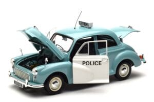 Morris Minor Policija Mėlynas & Baltas Minichamps 1:18 150137090 Metalas - nuotrauka 2 iš 8