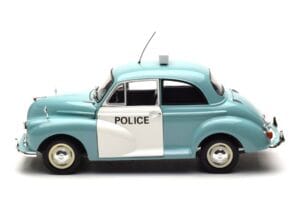 Morris Minor Policija Mėlynas & Baltas Minichamps 1:18 150137090 Metalas - nuotrauka 4 iš 8